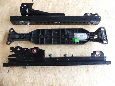 BMW Front Left Comfort Seat Tracks and Motor 52109168753 F01 F10 528i 535i 550i 740i 750i
